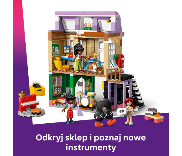 LEGO Friends 42653 Sklep muzyczny i mieszkanie - 1331623 - zdjęcie 6